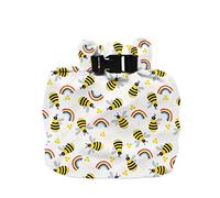 Bambino Mio, Out & About Wet Bag - Travel, Waterproof, Reusable Nappy Storage Bag, Honeybee Hive