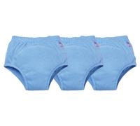 Bambino Mio Toddler Reusable Potty Training Pants, 3 Pack, 3-4 Years, Blue, Boys and Girls, for Baby
