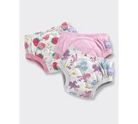 Bambino Mio (3 Pack) Training Pants for Toddlers Reusable Cloth Potty Pants Training Underwear, 3-4 Years, Pink Pegasus Palace, Baby and Toddler, Boys and Girls with Cross-Stitch