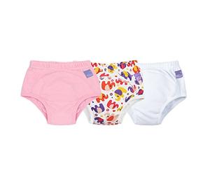 Bambino Mio, Potty Training Pants, Mixed Girl, Pink Elephant, 2-3 Years (3 Pack)