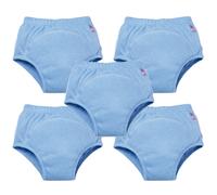 Bambino Mio, Reusable Potty Training Pants for Boys and Girls, 5 Pack (Blue, 2-3