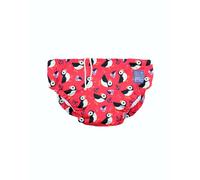 Bambino Mio, Revolutionary Reusable Swim Nappy Pants for Babies and Toddlers, Boys and Girls, Puffin Parade, Medium (6-12 Months)