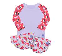 Bambino Mio, Reusable Swim Set Nice 2, 0-6 Months - 2 Swim Nappies and Rash Vest Top, Baby and Toddler, Sun Protection UPF40+