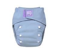 Bambino Mio, Revolutionary Reusable Nappy - Sustainable, Washable, Chemical-Free Eco Nappy from Newborn to Toddler (Blue)