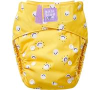 Bambino Mio, Revolutionary Reusable Nappy - Sustainable, Washable, Chemical-Free Eco Nappy from Newborn to Toddler (Smile)