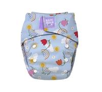 Bambino Mio, Revolutionary Reusable Nappy - Sustainable, Washable, Chemical-Free Eco Nappy from Newborn to Toddler (Happy Days)