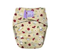 Bambino Mio, Revolutionary Reusable Nappy - Sustainable, Washable, Chemical-Free Eco Nappy from Newborn to Toddler (Flutter and Bloom)