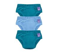 Bambino Mio Toddler Reusable Potty Training Pants, 3 Pack, 2-3 Years, Blue Mix, Boys and Girls, for Baby