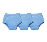 Bambino Mio Toddler Reusable Potty Training Pants, 3 Pack, 3-4 Years, Blue, Boys and Girls, for Baby