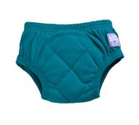 Bambino Mio Training Pants for Toddlers British Brand Award Winning Reusable Cloth Potty Pants Training Underwear, Years, Teal Green, Baby and Toddler, Boys and Girls with Cross-Stitch