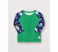 Bambino Mio, Long Sleeve Swim Rash Top, Baby and Toddler Sun Protection Vest, UPF40+ - Ocean Explorers, Medium (6-12 Months)