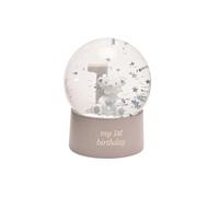 Bambino My First Birthday Waterball - Pink Baby Girl Snow Globe Keepsake