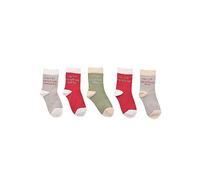 Bambino My First Milestones Pack of 5 Socks Green