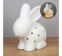 Bambino Rabbit Light Up Night Light - White