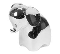 Bambino Silver Plated Elephant Money Box Savings Bank