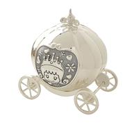 Bambino Silver Plated Money Box - Coach
