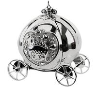 Bambino Silver Plated Princess Carriage Money Box