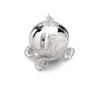Bambino Silver Plated Princess Carriage Money Box - P7638