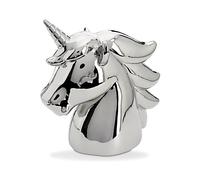 Bambino Silver Plated Unicorn Money Box - P75125