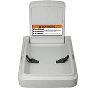 Bambino Wall Mounted Fold Down Vertical Baby Changing Table Unit with Free Baby Changing Door Sign