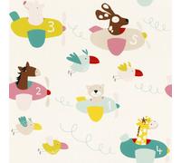 Bambino Xviii Flying Animals Wallpaper Multi Rasch 249064