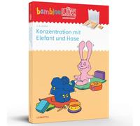bambinoLÜK-Set. Kindergarten/Vorschule Konzentration mit Elefant und Hase