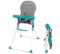 Bambisol Foldable High Chair for Babies - Fixed - Super Compact and Lightweight - Removable -