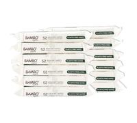 Bambo Nature Aqua Wet Wipes, 12 Packs (624 Wipes), 99% Water Wipes, Sensitive Skin Safe, Extra Soft Baby Wipes with 100% Veocel Viscose, Irritation Free for Delicate Skin, Fragrance Free.