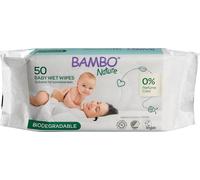Bambo Nature Biodegradable Wet Wipes - Pack of 50