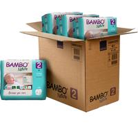 Bambo Nature Nappies, Size 2 (7-13lbs), Pack of 180