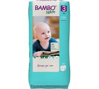Bambo Nature Nappies, Size 3 (9-18lbs), Pack of 52