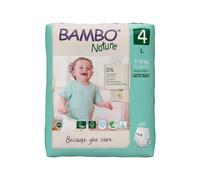 Bambo Nature Premium Training Pants, Pull Ups, Eco-Labelled Potty Training Pants, Training Nappy Pants, Secure & Comfortable, Discreet Pants For Active Day & Comfy Night's Sleep, Size 4 / L, 5x 20PK