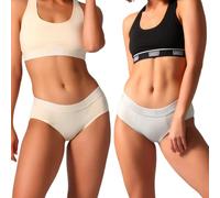 Bambody Period Pants for Women - Period Underwear for Teenage Girls - Leakproof, Absorbent, Comfortable, Breathable (Leakproof Hipster)