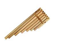 Bamboo 13 Pipes Pan Flute G Key Pan Pipes Woodwind Instrument Pan Pipes Beginners Pan Flute
