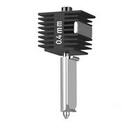 Bamboo A1 Mini/A1 3D printer extruder Kit Hotend Print Head Hot End Kit Upgrade High-Temperature 0.4MM Hardened Steel Nozzle Replacement for Bambu Lab 3D Printer Accessories