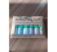 Bamboo Baby Washcloths - Colourful Newborn Baby Wipes (25.4×25.4cm Each) 6 Pack