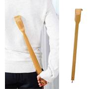 Bamboo Back Scratcher Aid Stick Scratching Massage Roller Long Wooden Body Itch, New Upgrade Backscratchers Massagers Tool for Help for The Elderly, Scratcher Stick