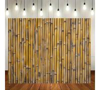 Bamboo Background - Hawaiian Beach Party Decorations - vinyl fabric - Halloween, Christmas and summer party supplies 200x140CM