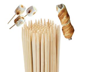 Bamboo barbecue skewers Safe Cooking Sticks 100 Pieces 90 cm Bamboo Skewers Set