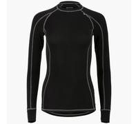 Bamboo Base Layer Long Sleeve Shirt, Womens - Black / XS