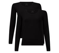 Bamboo basics Ladies, 2er Pack - Lara Long Sleeve, Vest, Crew Neck
