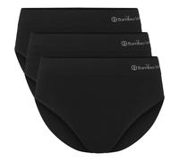 Bamboo basics Ladies Briefs, 3er Pack - Belle Seamless Full Briefs, Jersey, Log