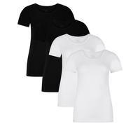 Bamboo basics Ladies Kate, 4er Pack - Vest, Crew Neck, Single Jers