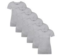 Bamboo basics Ladies Kate, 6er Pack - Vest, Crew Neck, Single Jers
