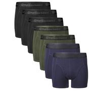 Bamboo Basics Men Boxer Shorts, 7 Pack - RICO7P, Breathable, Single Je...