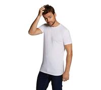 Bamboo Basics Men's T-Shirt RUBEN, 2 Pack - Undershirt, Round Neck, Single Je...