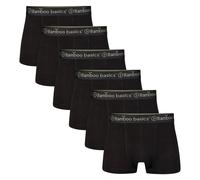 Bamboo Basics Men's Boxer Shorts, 6-Pack - LIAM Trunks, Breathable, Jersey...