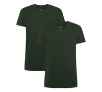 Bamboo Basics Men's T-Shirt VELO, 2 Pack - Undershirt, V-Neck, Single Jerse...