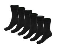 Bamboo Basics Unisex Socks, 6 Pack - BEAU Anklet Socks, Short Socks, Solid Color