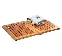 Bamboo Bath Mat Shower Floor Mat Non Slip, Made of 100% Natural Bamboo, By Bambusi